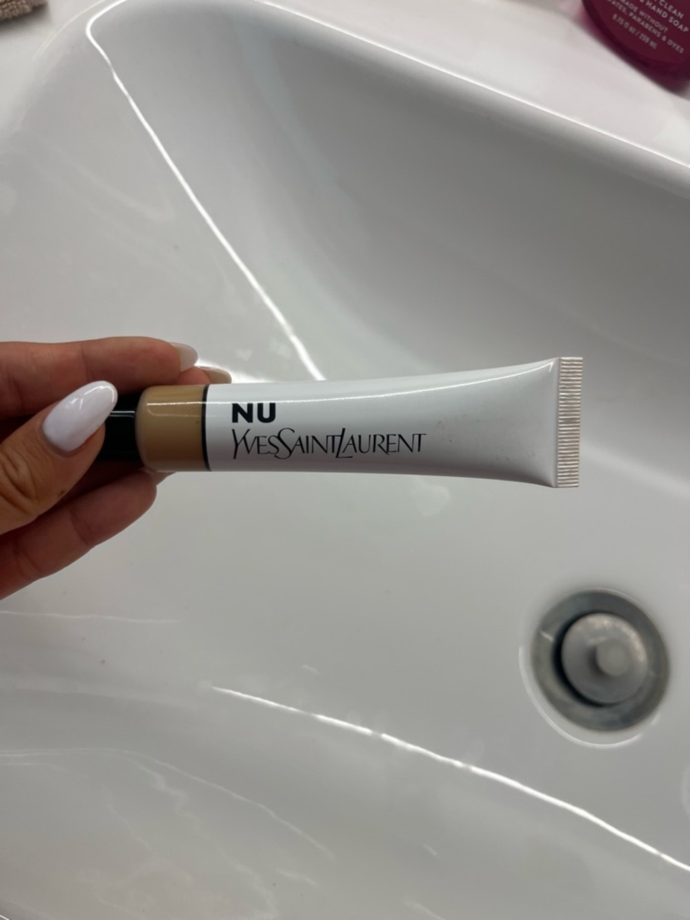 Yves Saint Laurent NU Concealer - Beige Tube with White Sleeve